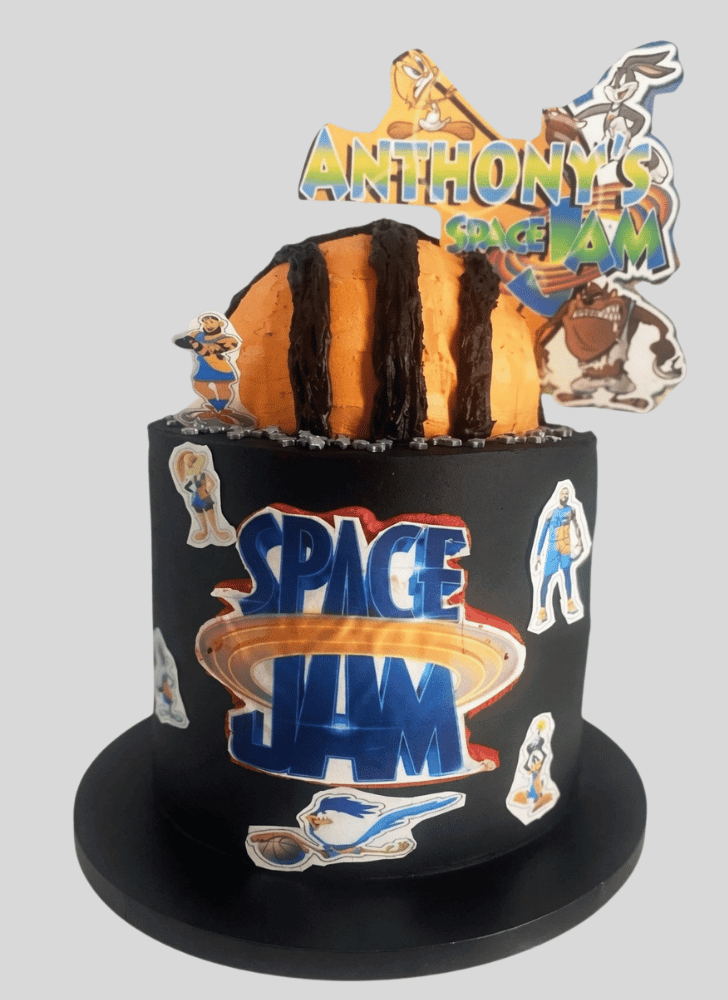 Handsome Space Jam Cake