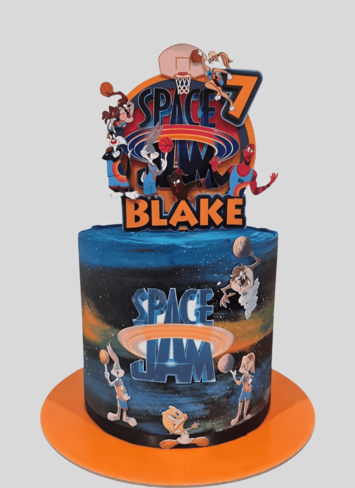 Marvelous Space Jam Cake