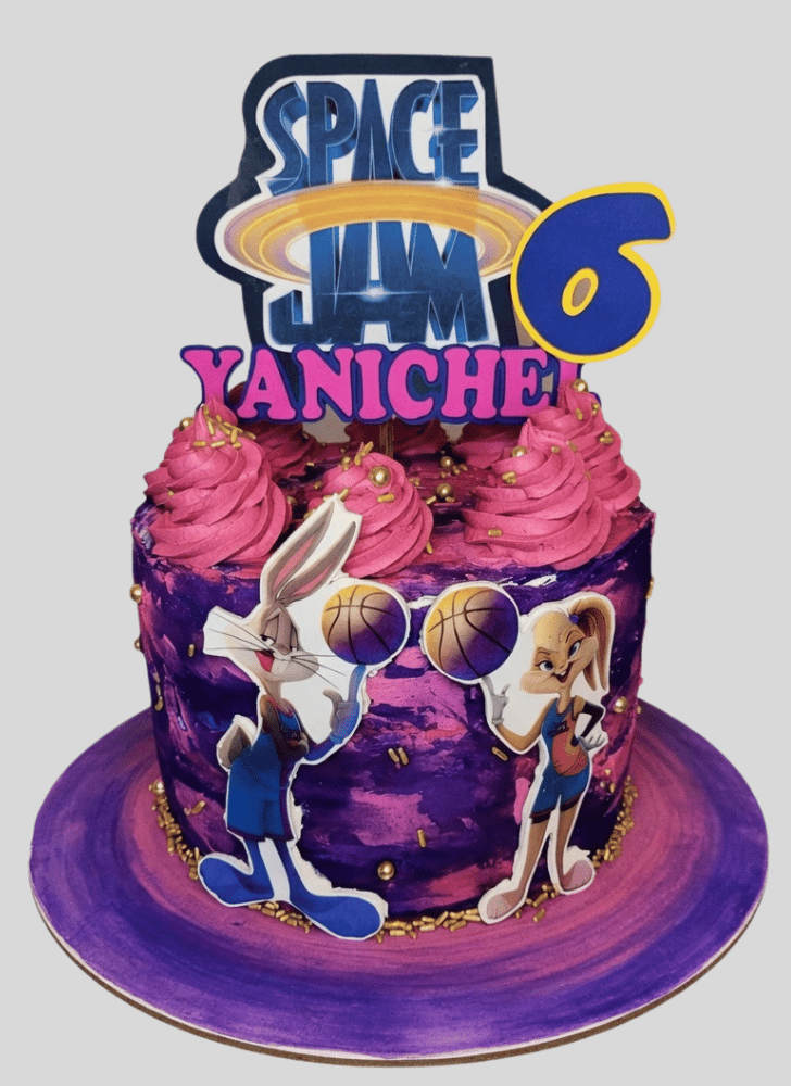 Splendid Space Jam Cake