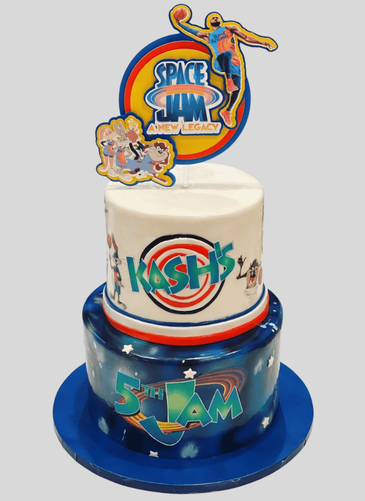 Stunning Space Jam Cake