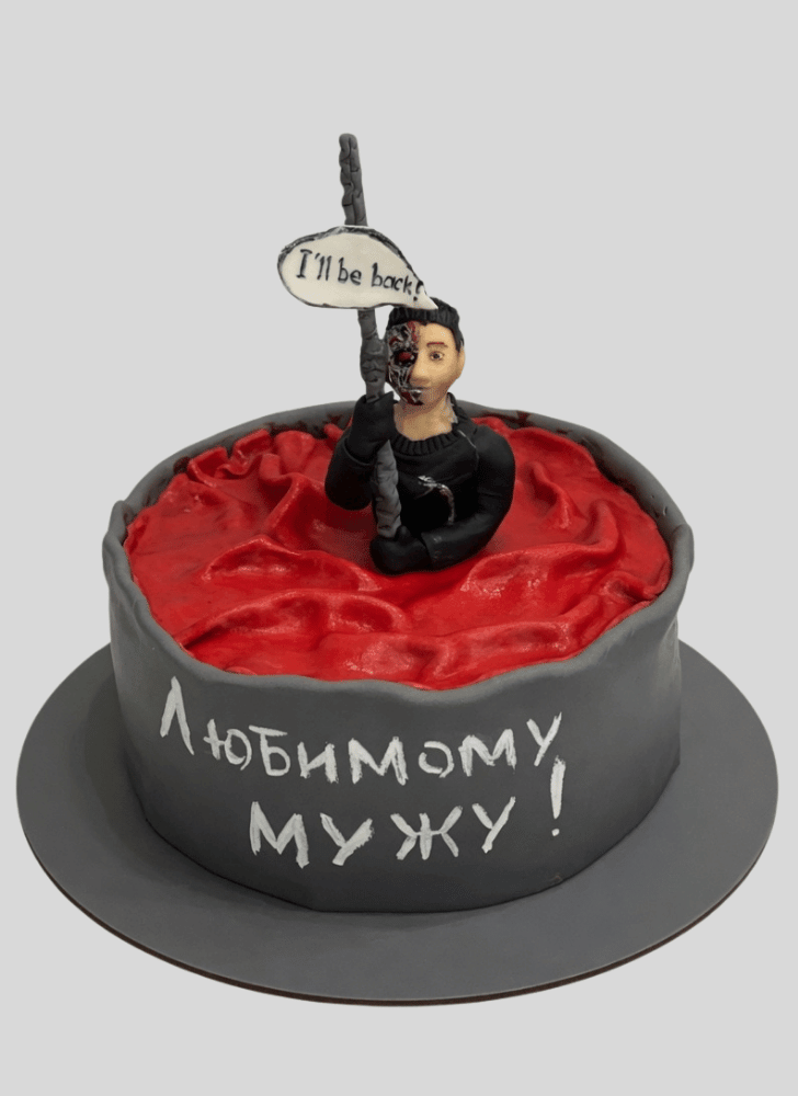 Admirable The Terminator Cake Design
