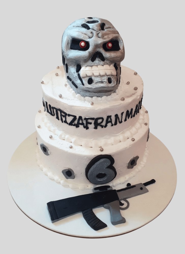 Beauteous The Terminator Cake