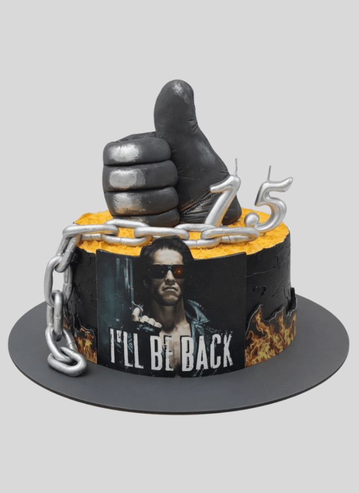 Captivating The Terminator Cake