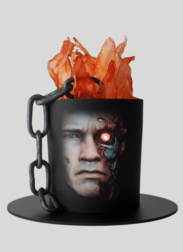 Cute The Terminator Cake