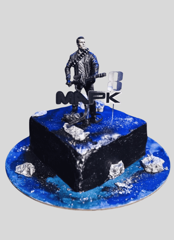 Enthralling The Terminator Cake