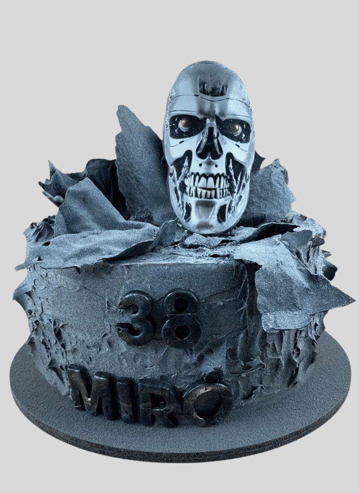 Inviting The Terminator Cake