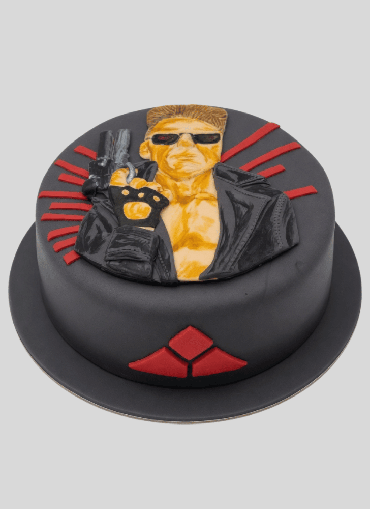 Lovely The Terminator Cake Design