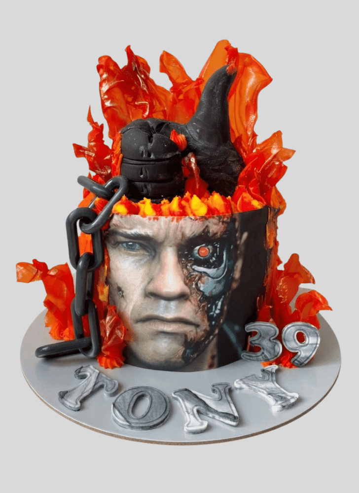 Marvelous The Terminator Cake