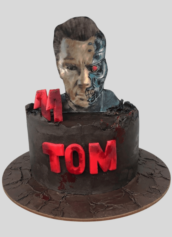 Pleasing The Terminator Cake