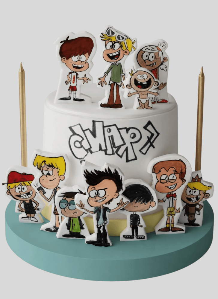 Charming The Loud House Cake