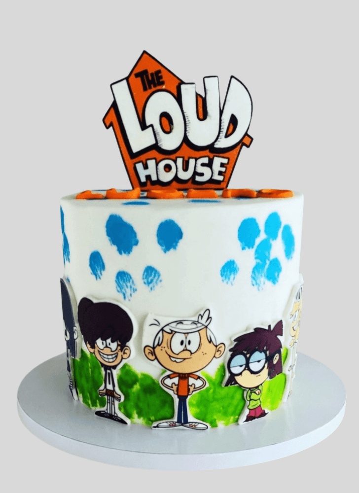 Comely The Loud House Cake