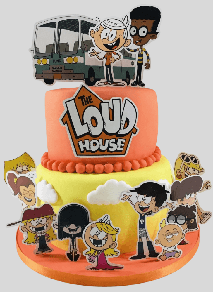 Enticing The Loud House Cake