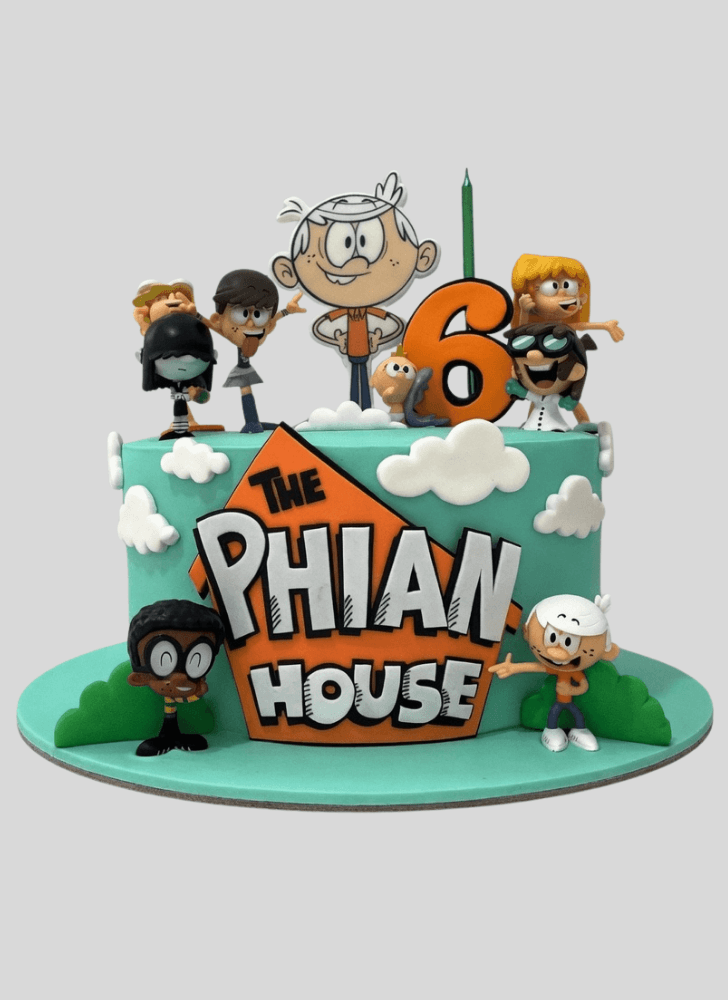 Excellent The Loud House Cake