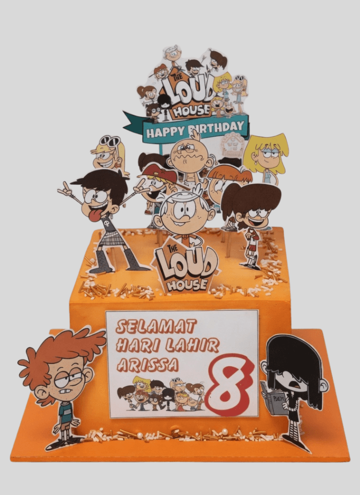 Refined The Loud House Cake