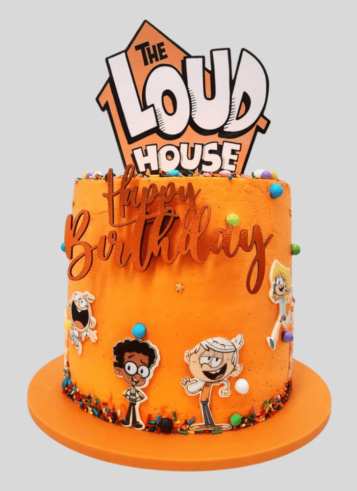 Resplendent The Loud House Cake
