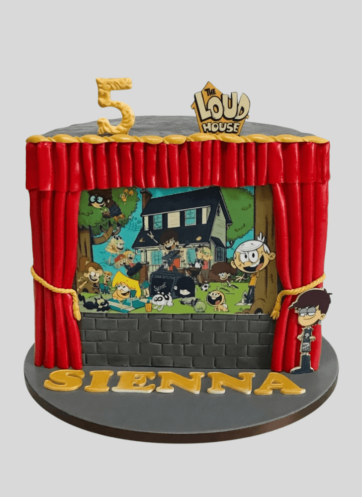 Shapely The Loud House Cake