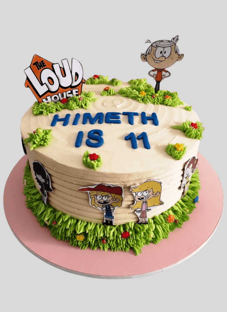 Slightly The Loud House Cake