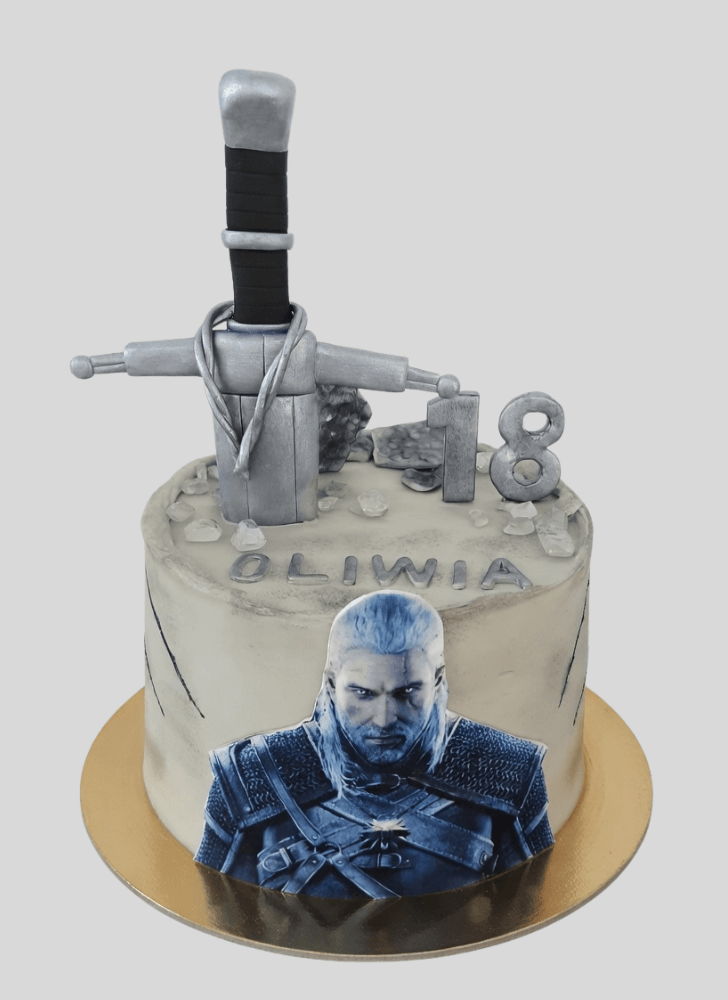 Angelic The Witcher Cake