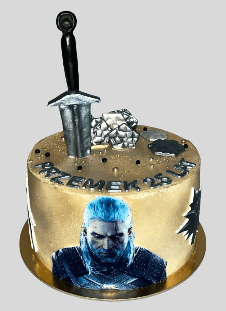Classy The Witcher Cake