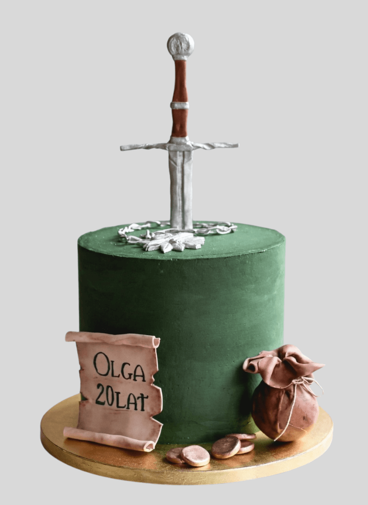 Comely The Witcher Cake