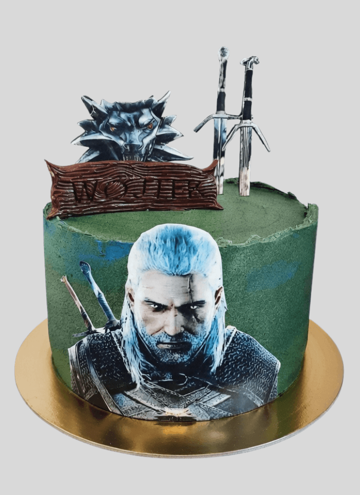 Dazzling The Witcher Cake