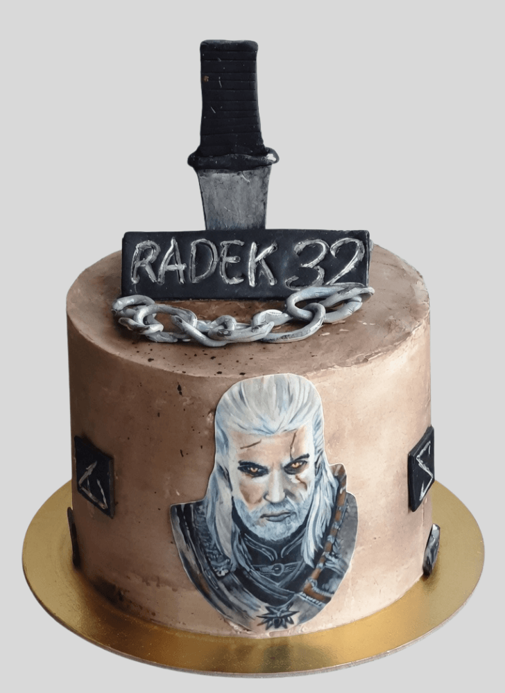 Elegant The Witcher Cake