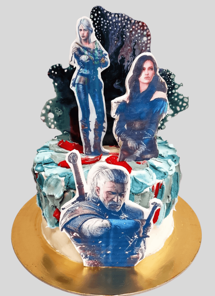 Enthralling The Witcher Cake