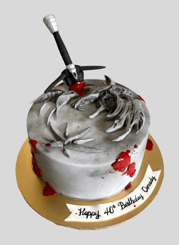 Enticing The Witcher Cake
