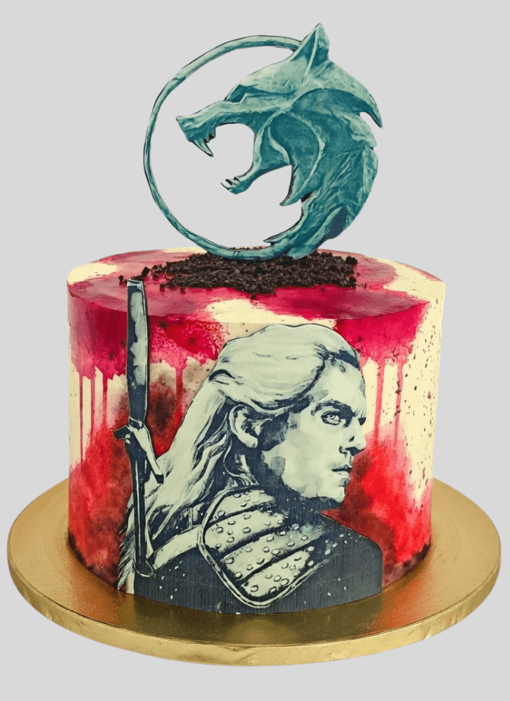 Handsome The Witcher Cake
