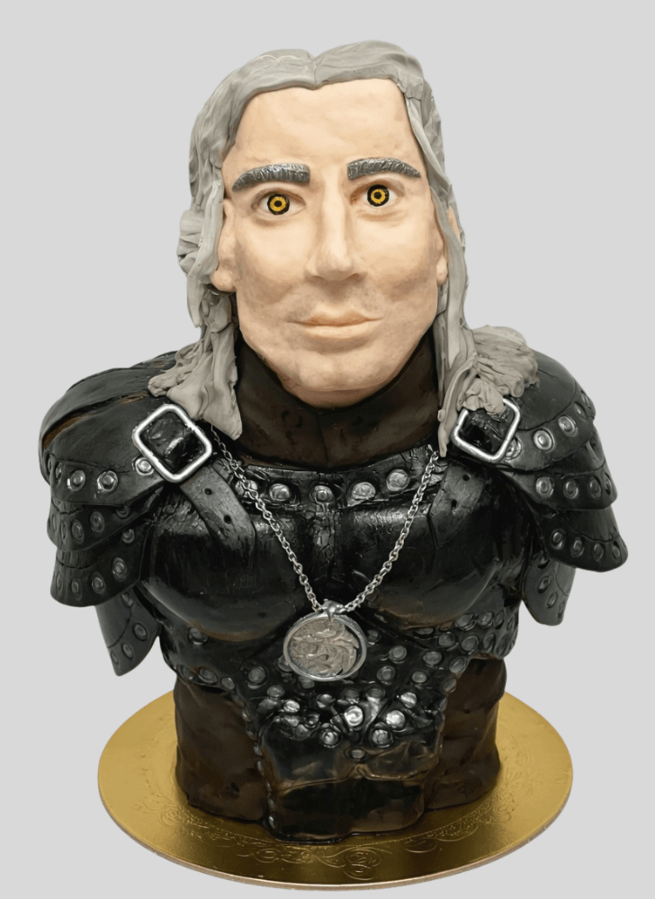 Lovely The Witcher Cake Design
