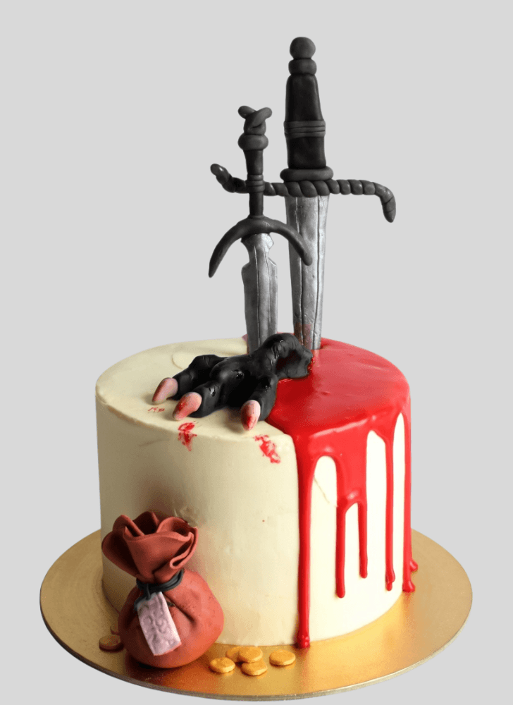 Magnificent The Witcher Cake