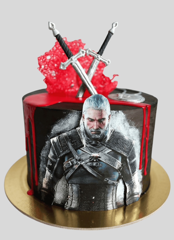 Marvelous The Witcher Cake