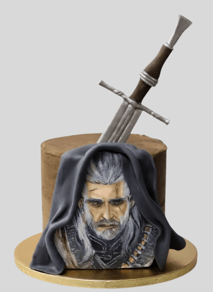 Pleasing The Witcher Cake