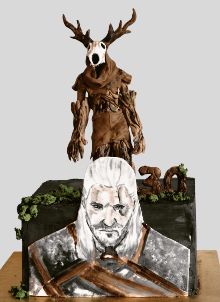 Pretty The Witcher Cake
