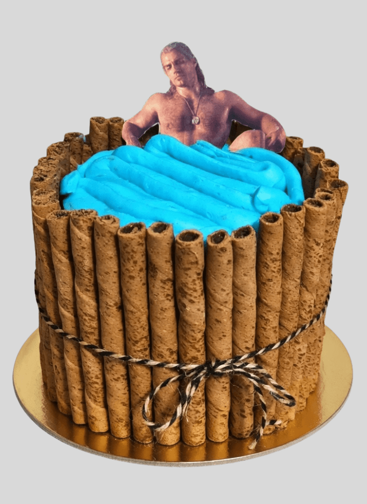 Slightly The Witcher Cake