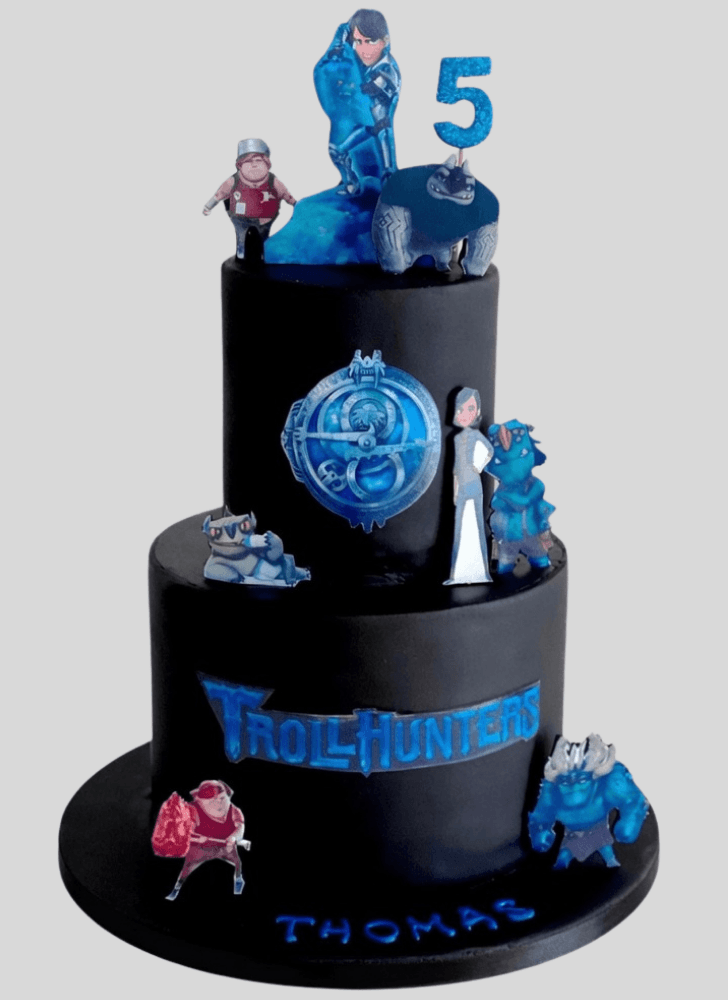 Bewitching Trollhunters Cake