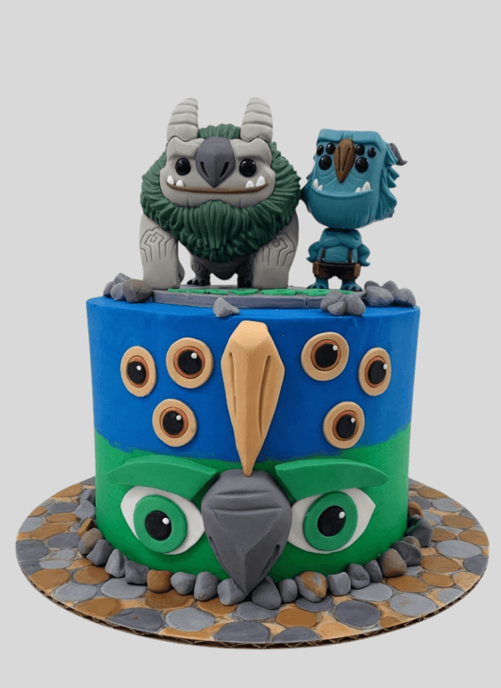 Classy Trollhunters Cake