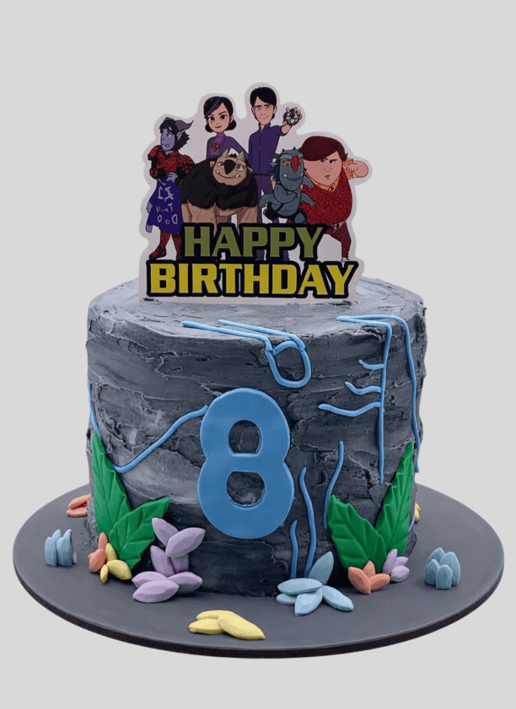 Cute Trollhunters Cake