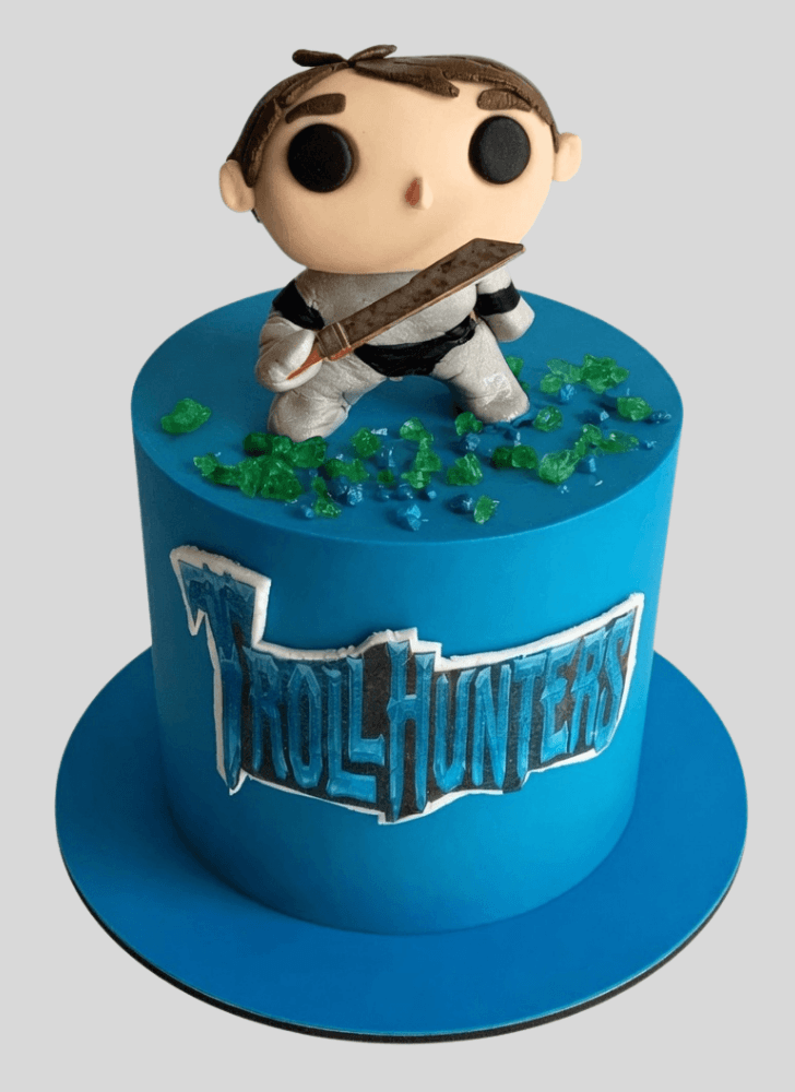 Dazzling Trollhunters Cake