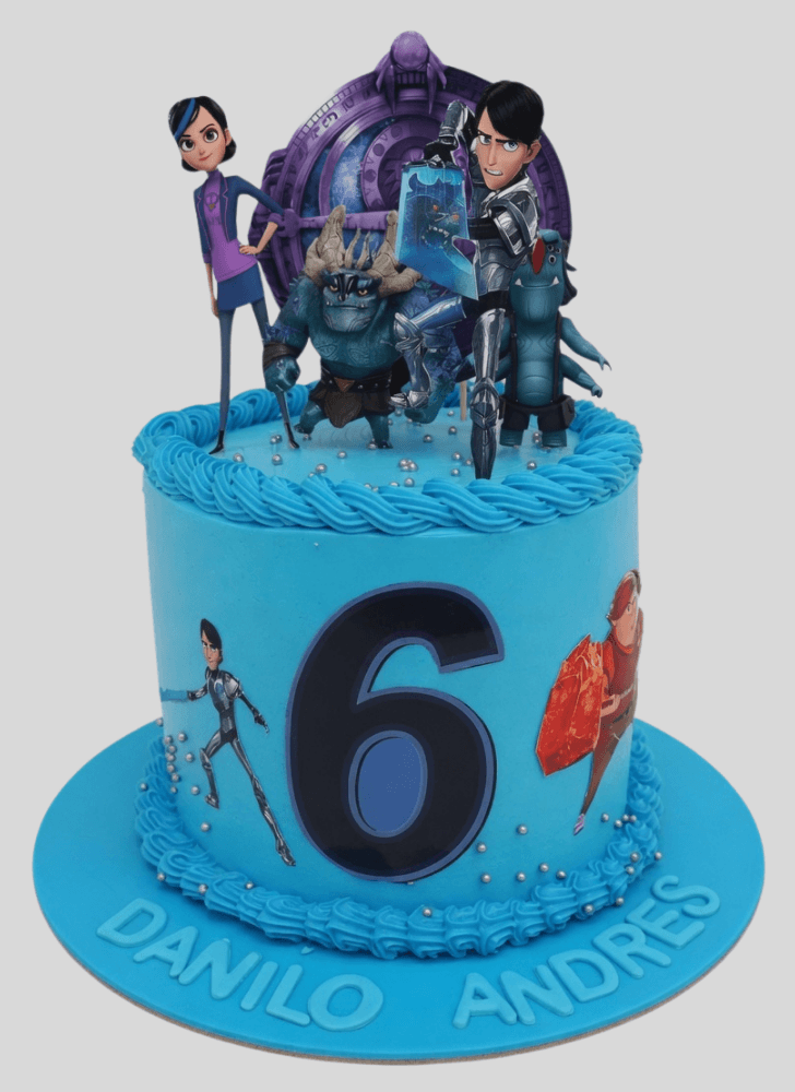 Delicate Trollhunters Cake