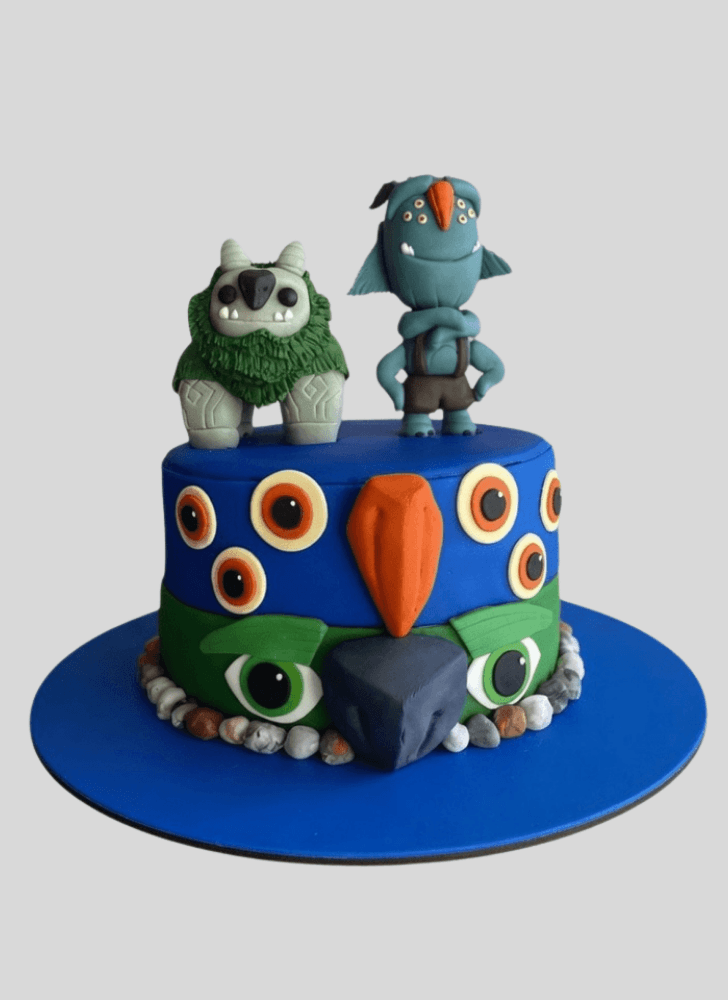 Delightful Trollhunters Cake