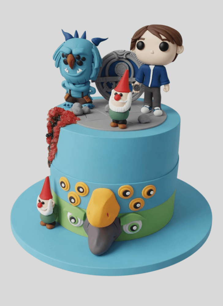 Elegant Trollhunters Cake