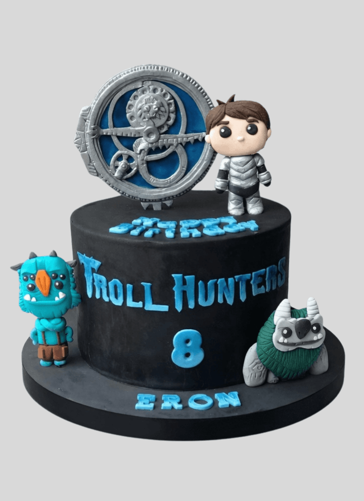 Pretty Trollhunters Cake