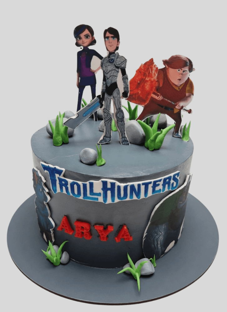 Shapely Trollhunters Cake