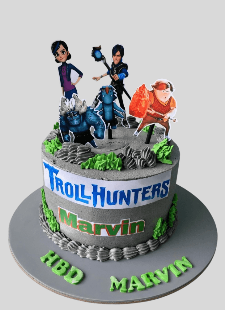 Slightly Trollhunters Cake