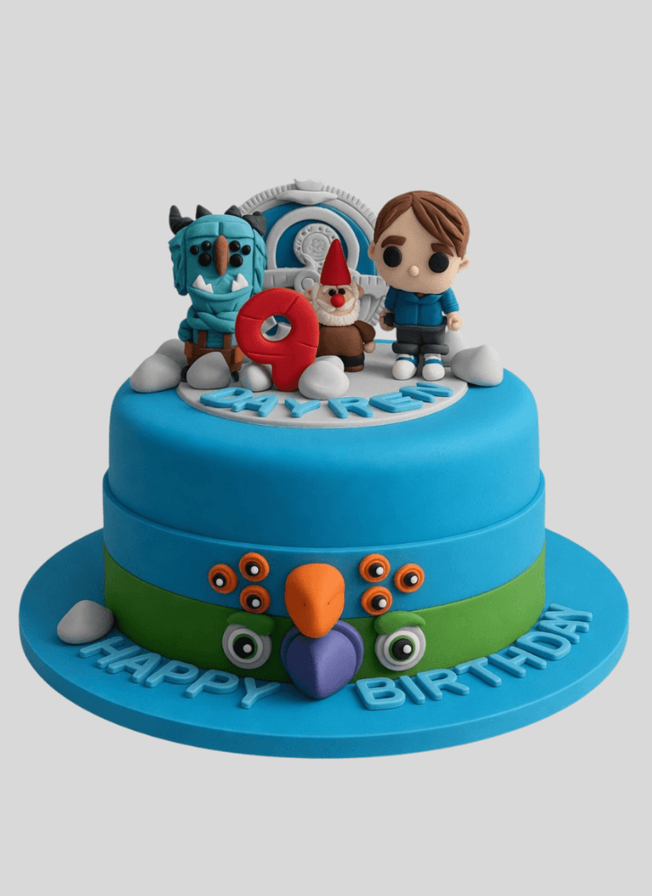 Wonderful Trollhunters Cake Design