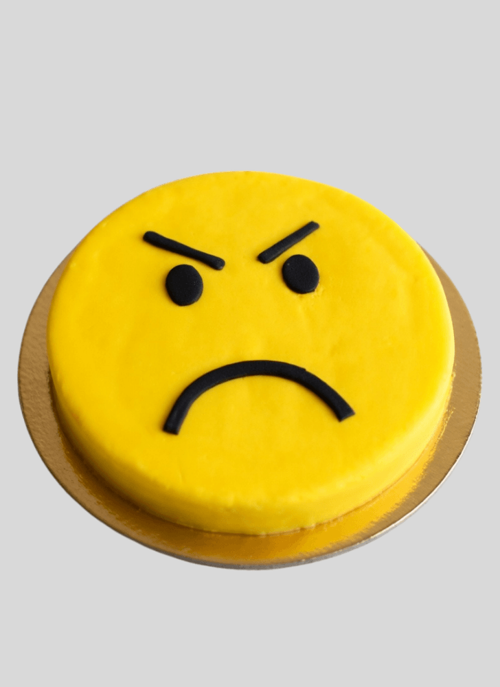 Admirable Angry Cake Design