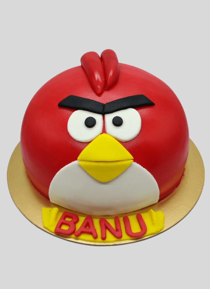 Captivating Angry Cake
