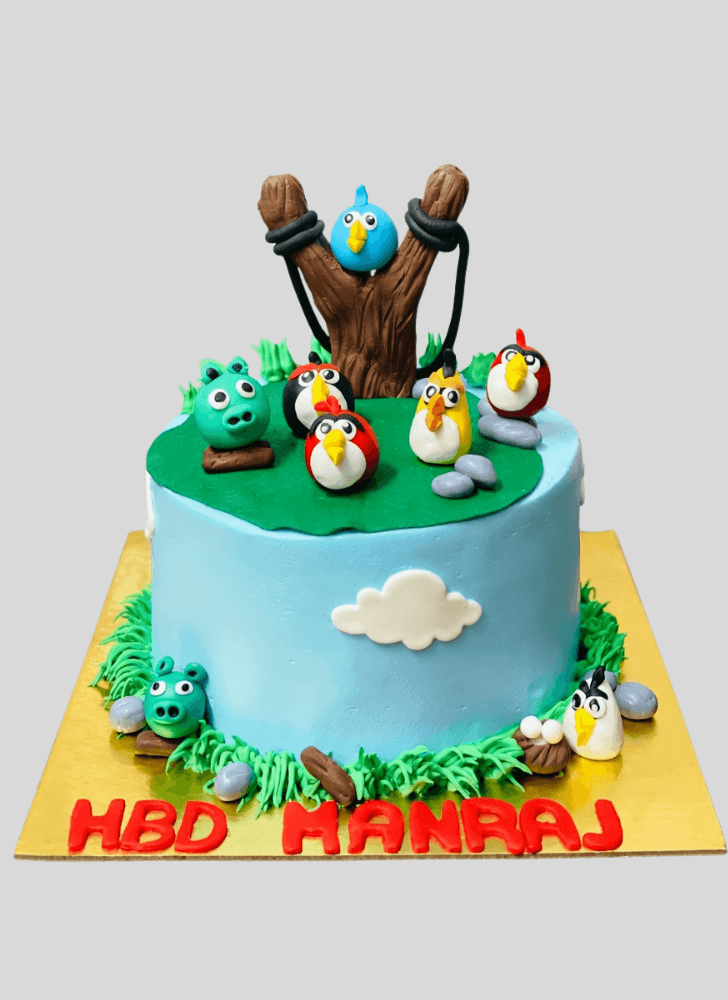 Charming Angry Cake