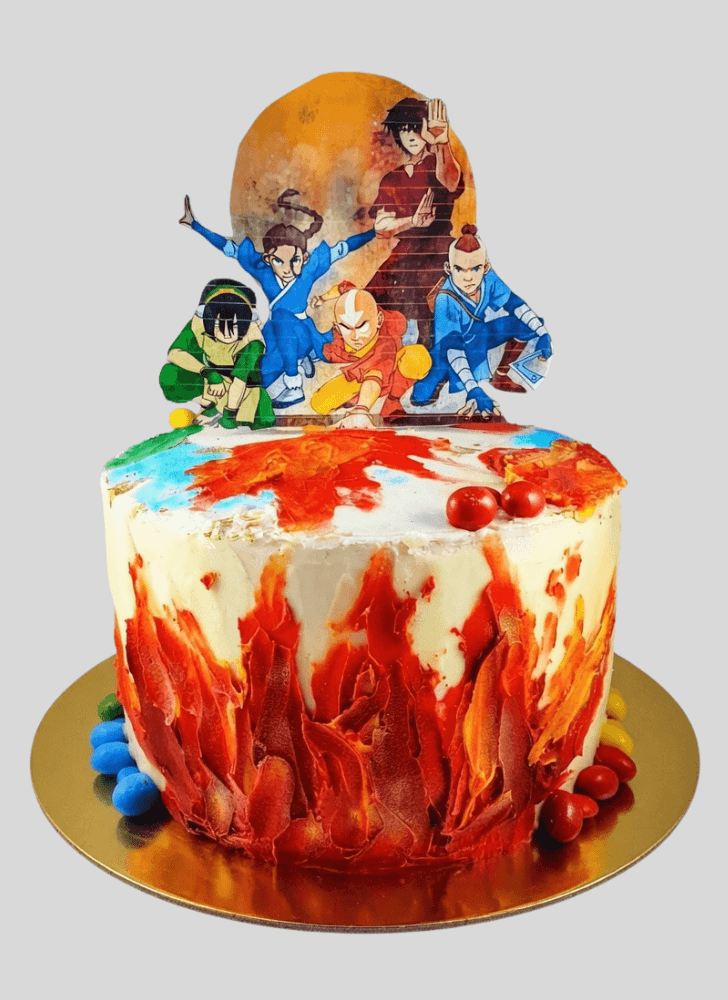 Admirable Avatar the Last Airbender Cake Design